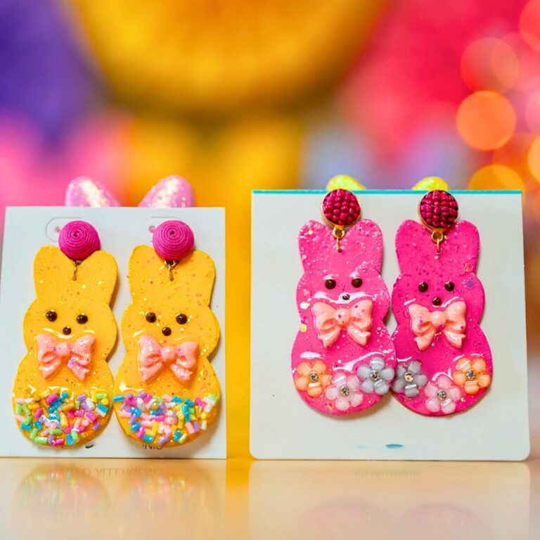 How to Make Watercolor Chick Earrings With Easy Steps