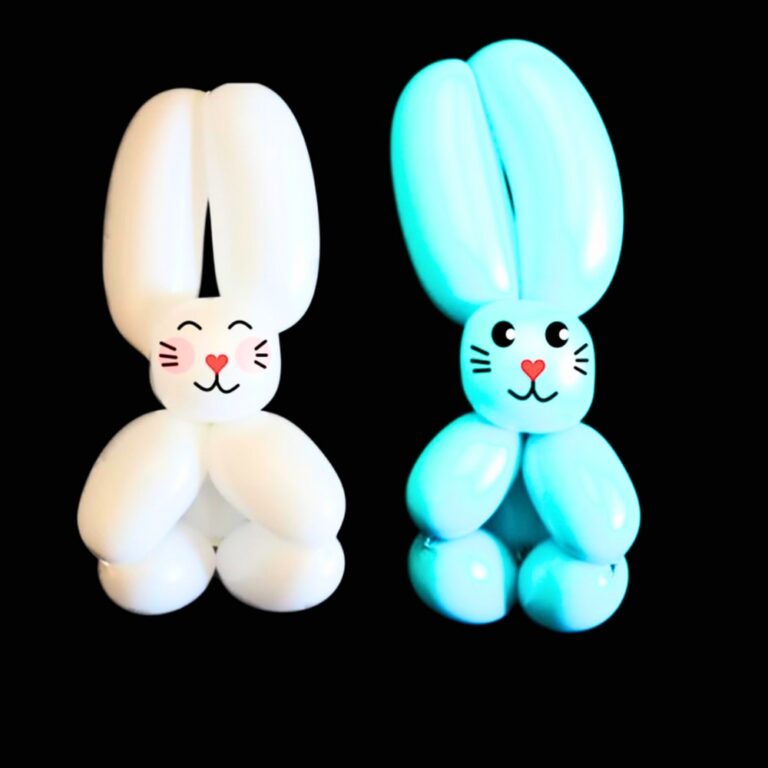 Bunny Rabbit Balloon Animal With Complete Tutorial