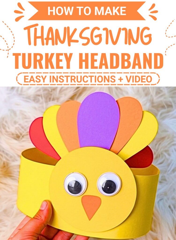 Easy Thanksgiving Turkey Headband Craft