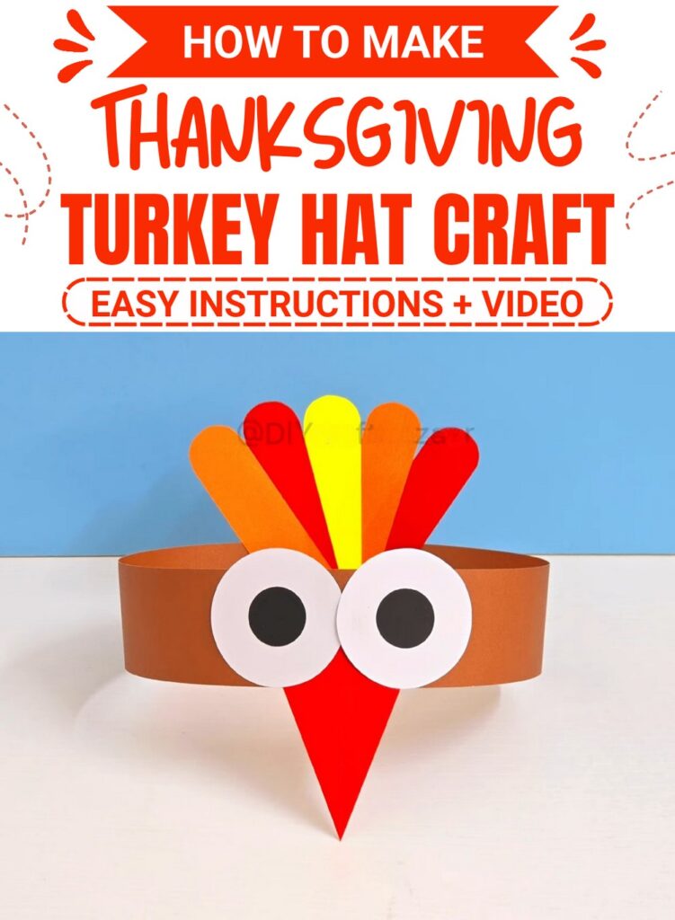 Easy Turkey Hat Craft for Thanksgiving