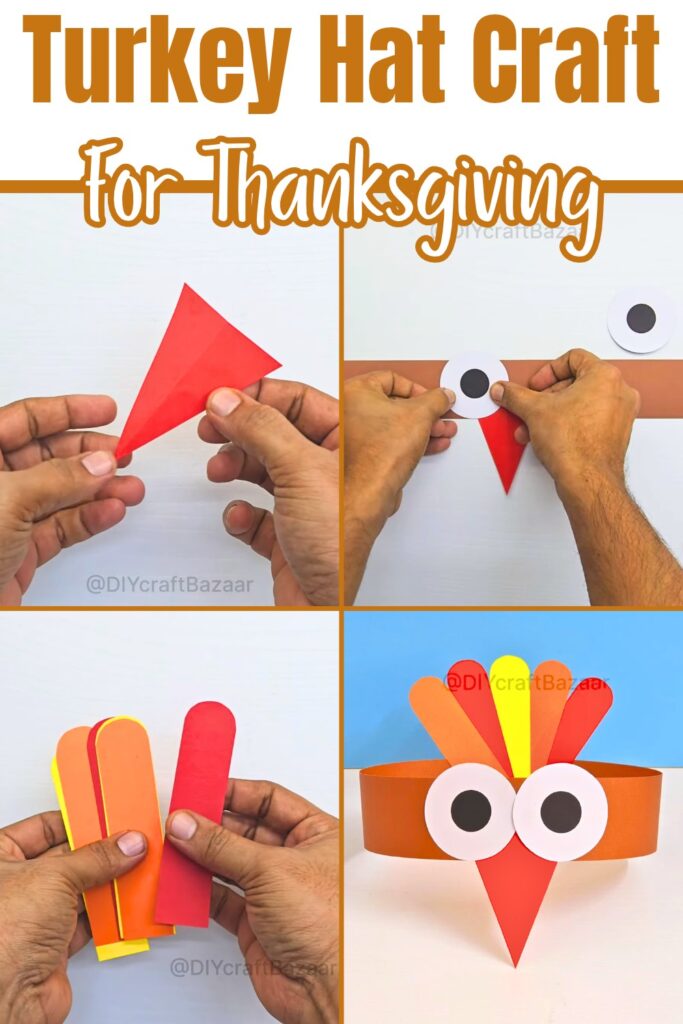 Easy Turkey Hat Craft for Thanksgiving