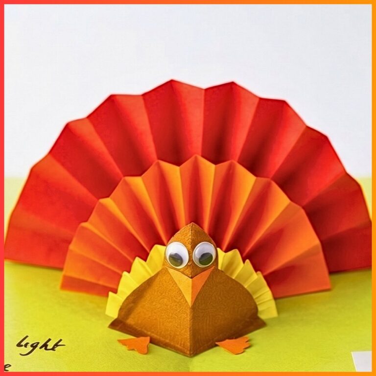 How to Make a Pop-Up Turkey Thanksgiving Card