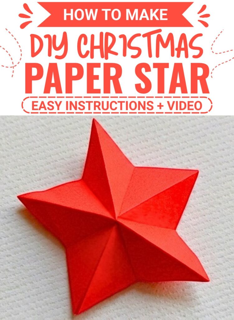 How to Make a Simple Paper Star - Easy Beginner Craft